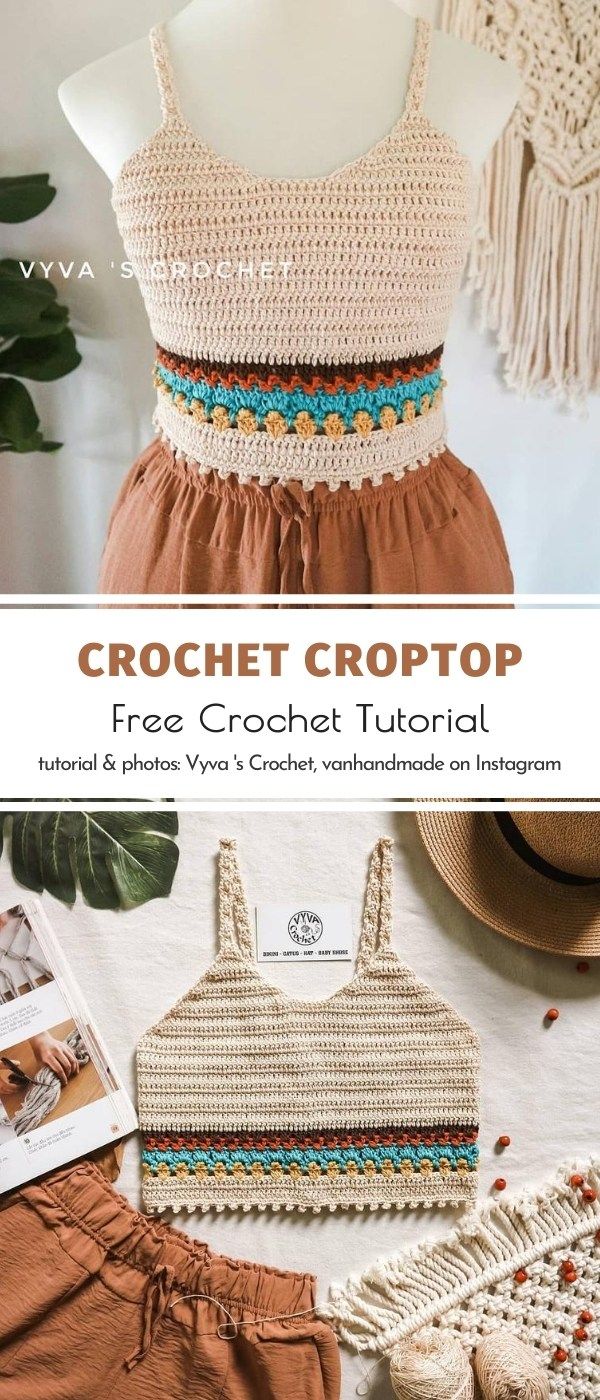 Crochet Croptop Free Crochet Pattern