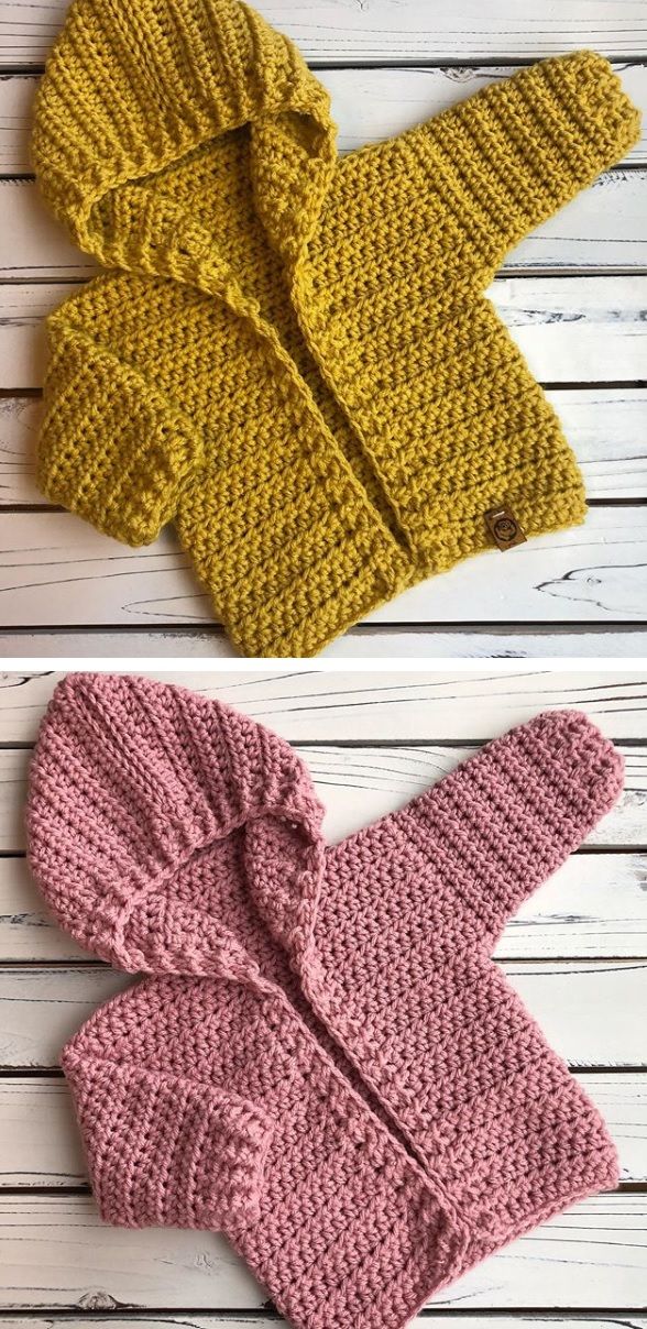 Crochet baby Hoodie - Crochet Home