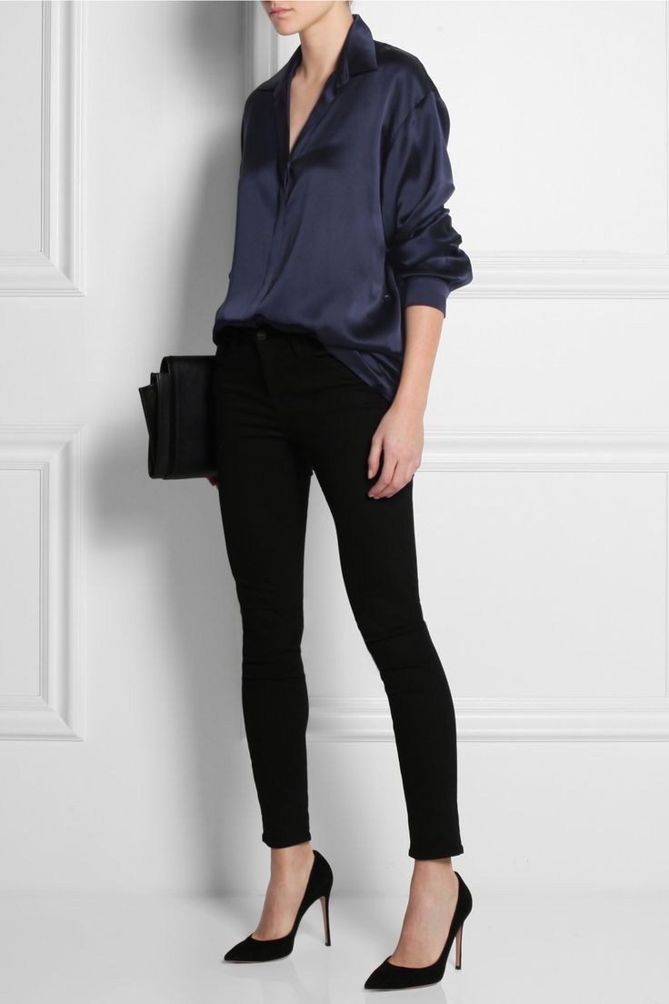 black + navy