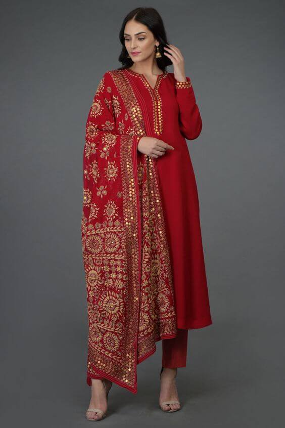 Slay This Festive Season With These Fiery Red Indian Outfit Ideas