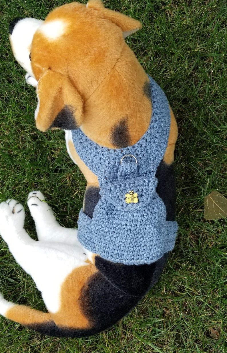 Dog Backpack and Harness  Crochet Pattern  PDF | Etsy
