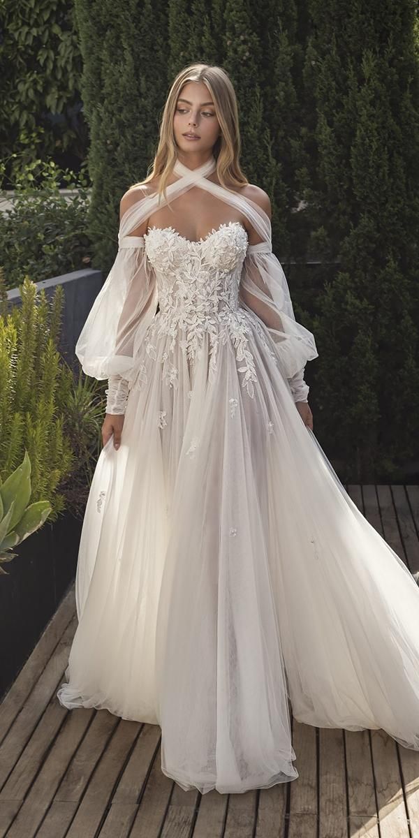 24 Bridal Gowns With Sleeves Never Fails To Impress | Wedding Dresses Guide