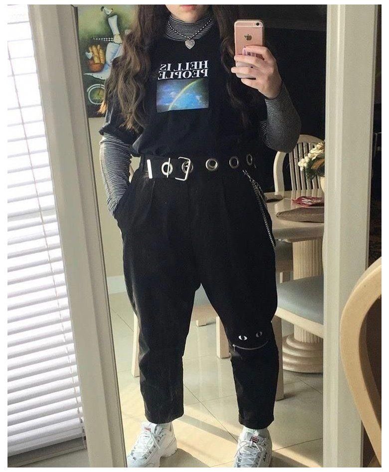 grunge outfits edgy plus size