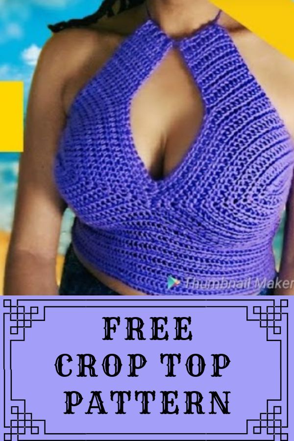 Summer Crochet Halter Top Pattern + Video | Littlejohn's Yarn