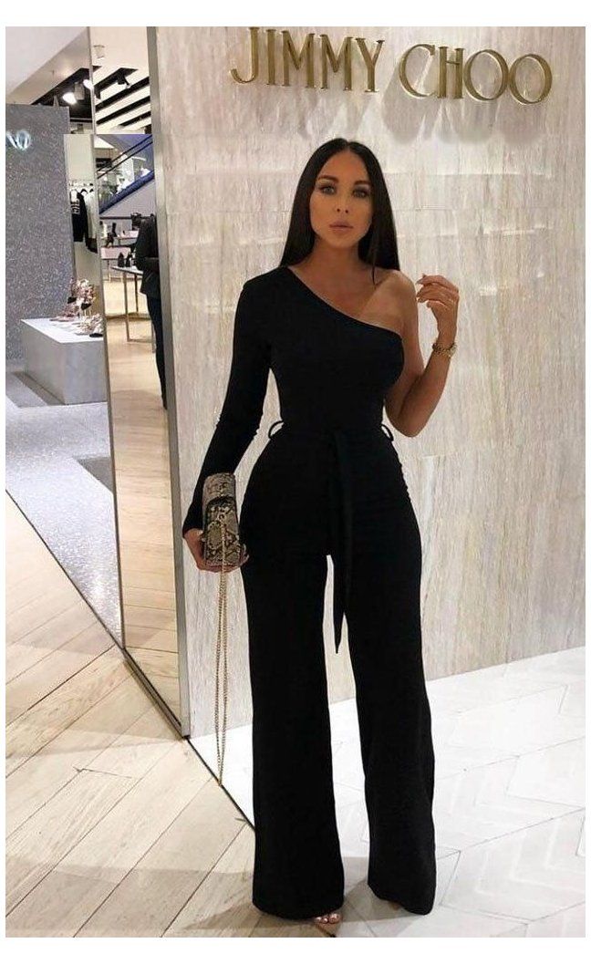 black classy outfit