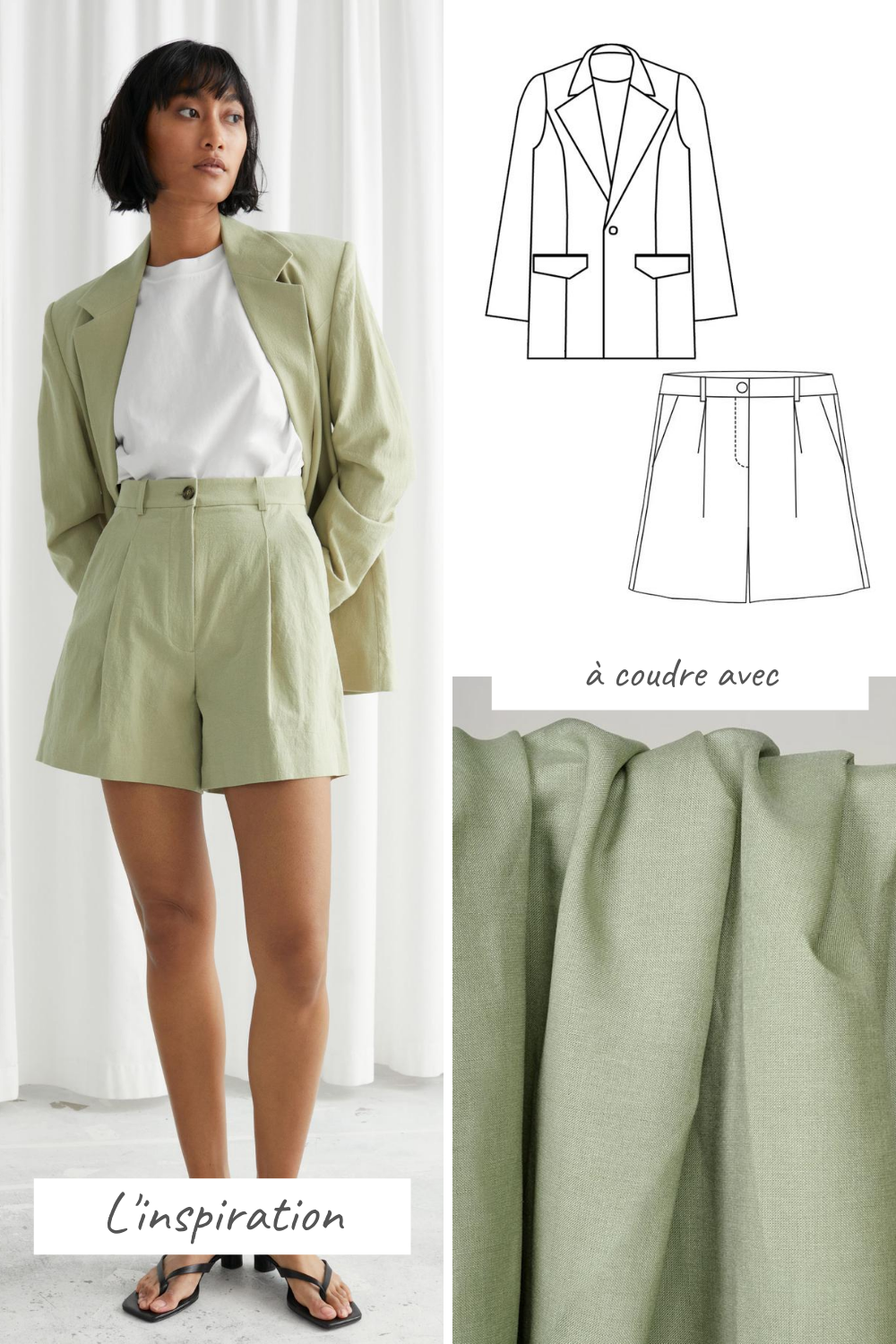 Inspiration couture : les meilleurs patrons pour coudre des vêtements en lin
