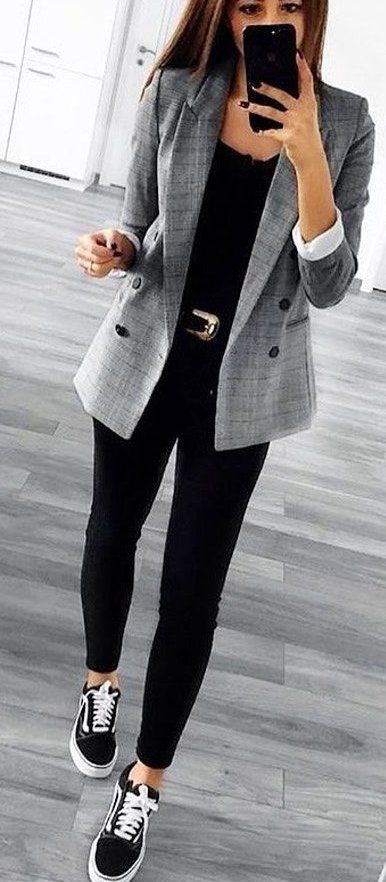 blazer outfits casual spring