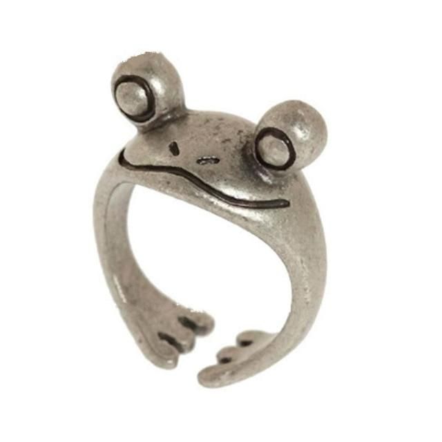 Bohemian Vintage Frog Ring for Women - type 2 frog ring