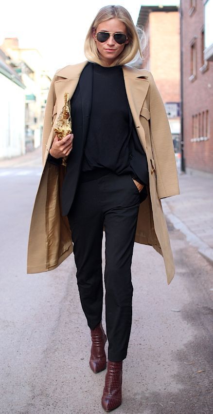 15 Outfits With Black Trousers You Need To Copy - Society19 UK