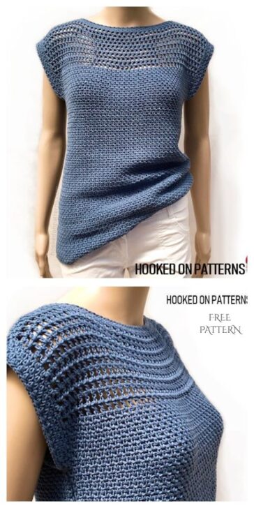 Easy Summer Top Free Crochet Patterns - DIY Magazine