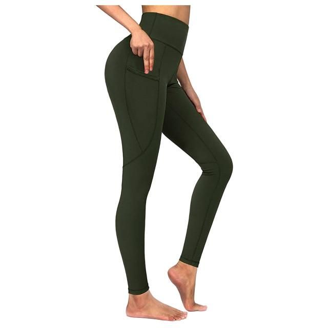 High Waist Leggings - A / XXL