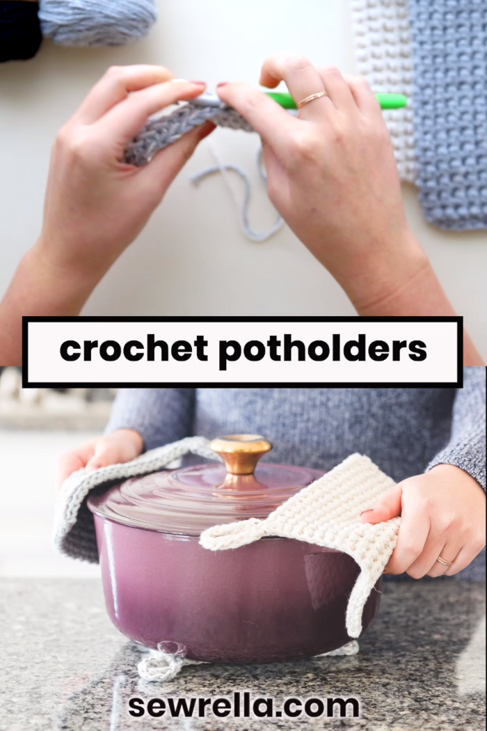 free pattern - crochet potholders