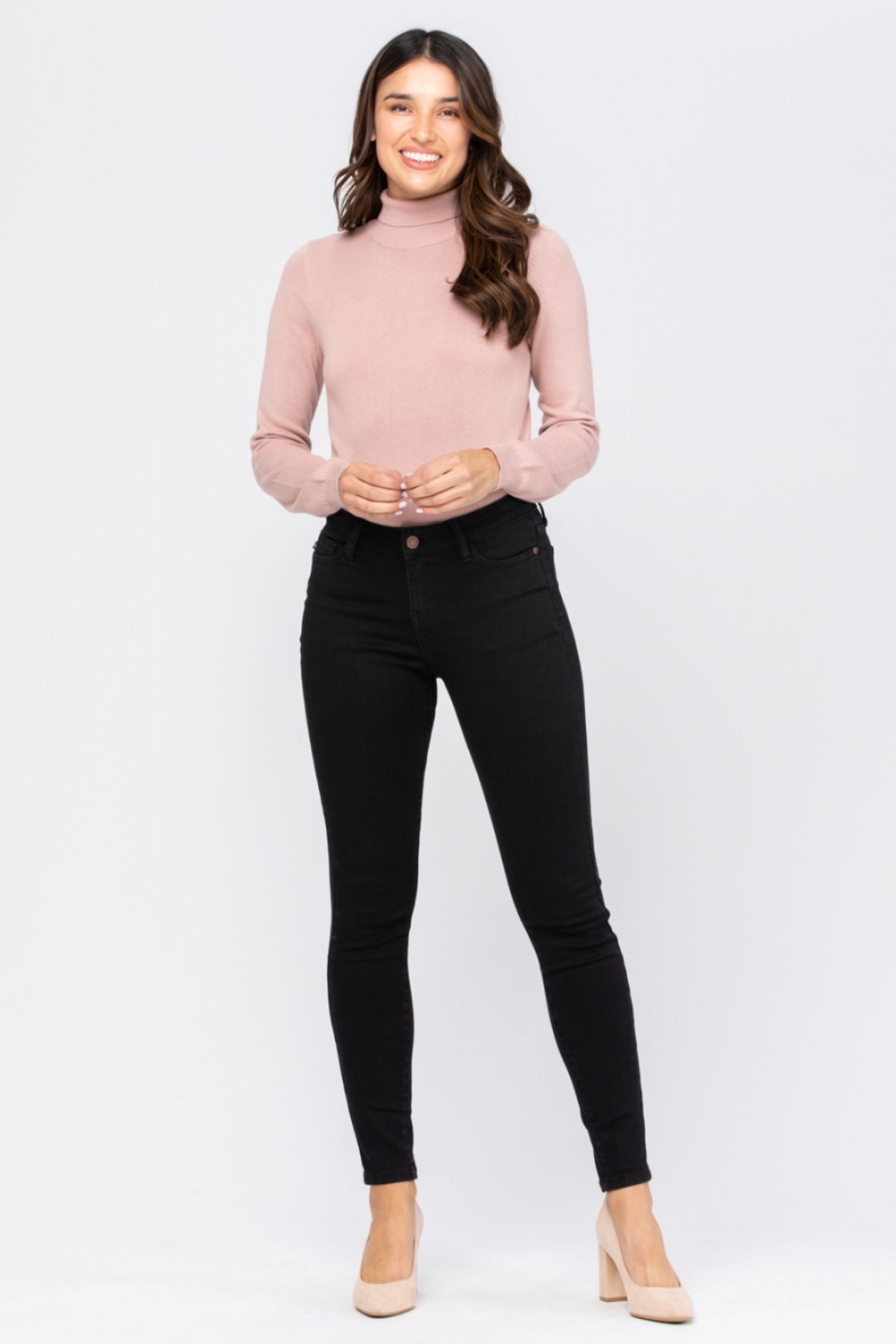 Judy Blue Black Skinny Jeans - 18W