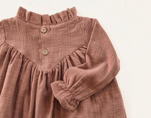 Gypsy dress - Deep Rose / 4-5yrs | 110CM