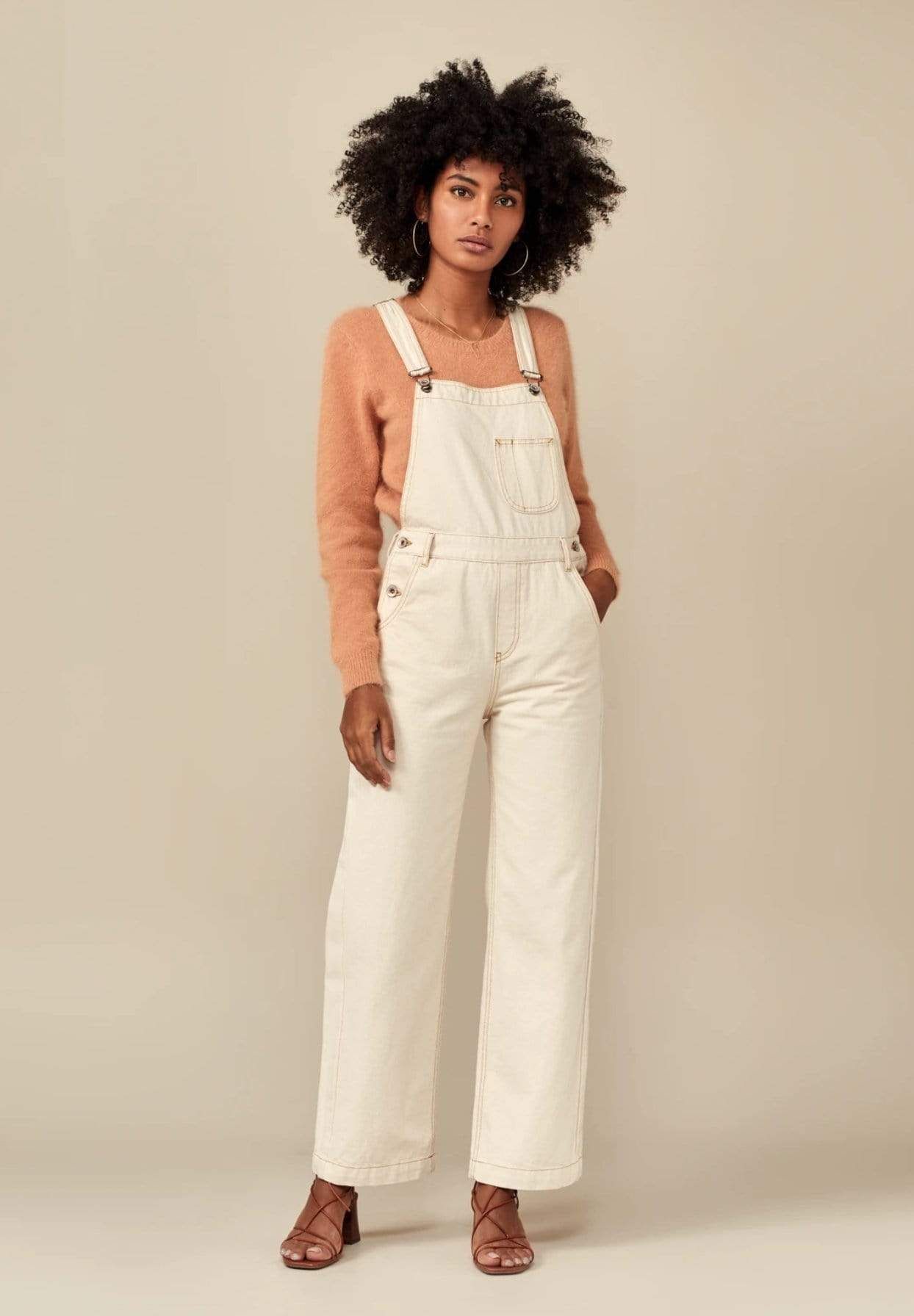 Bellerose Petra Overalls - Natural - 26