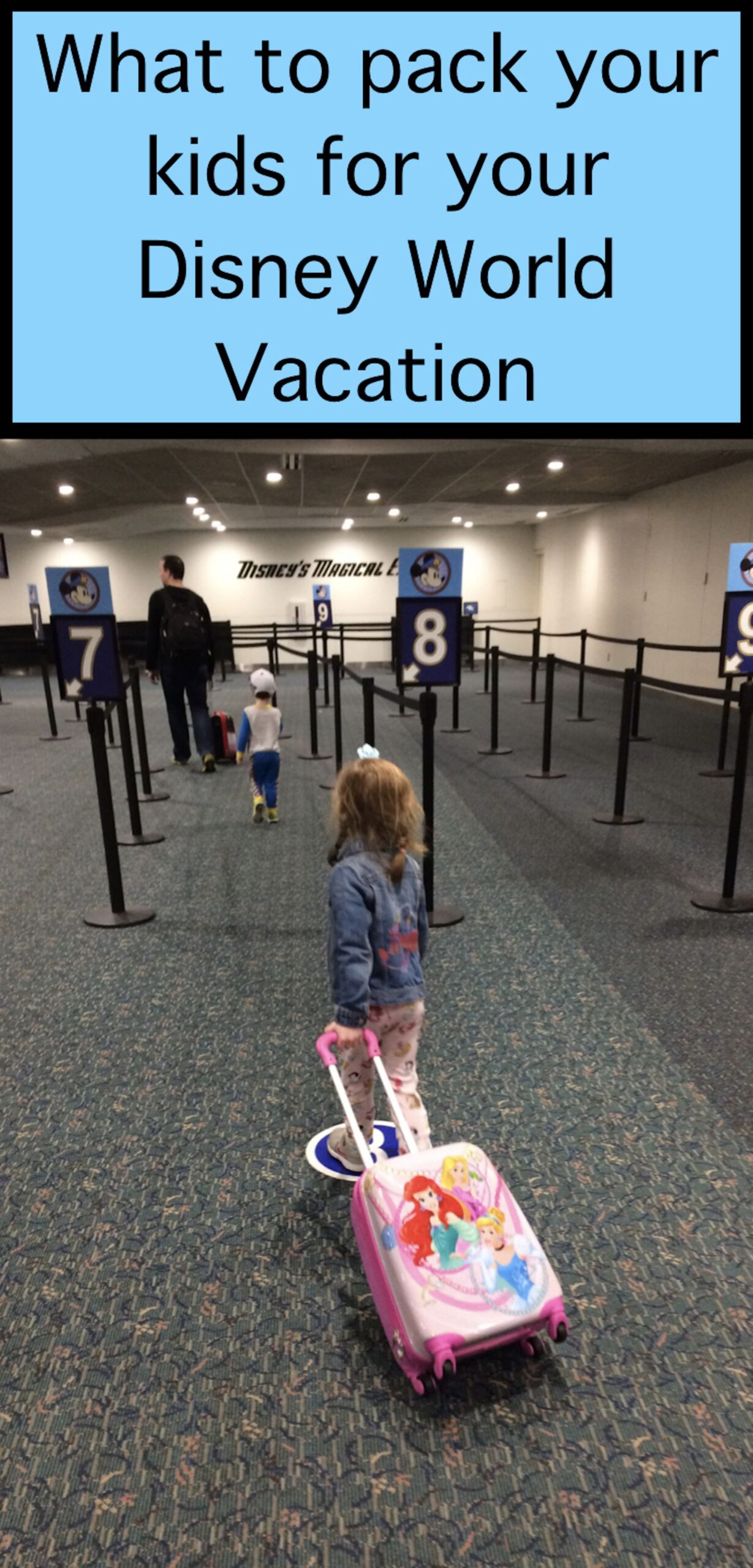 What to pack your kids for Disney World