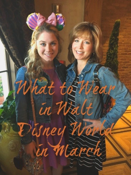 What to Wear in Walt Disney World in March