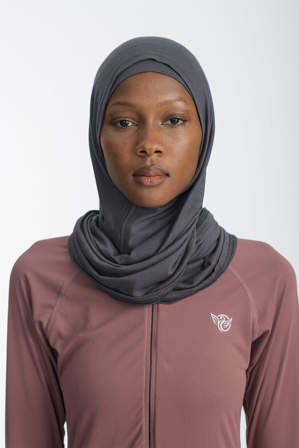 Bamboo Active Hijab - DimGrey