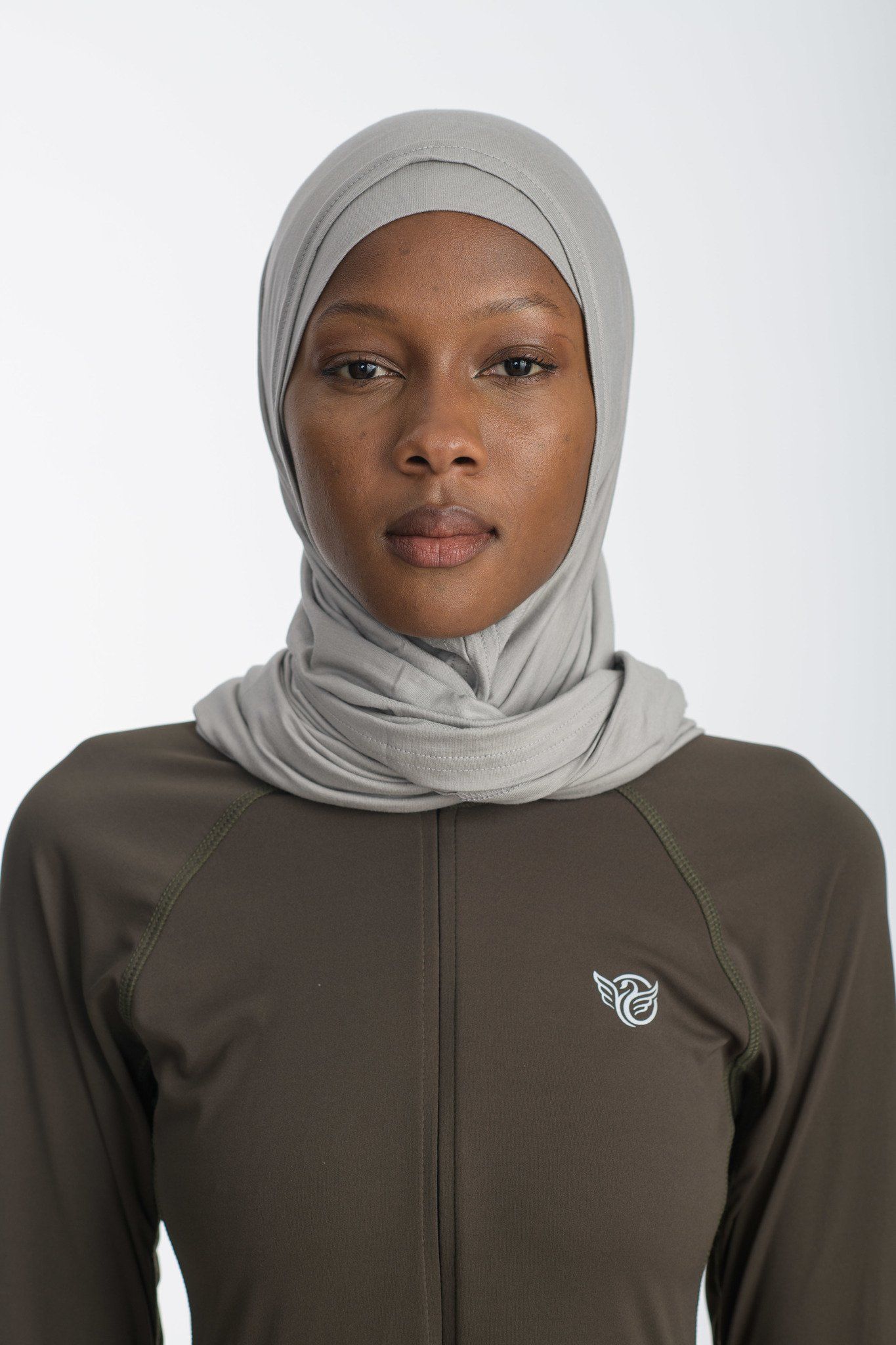 Bamboo Active Hijab - LightGrey