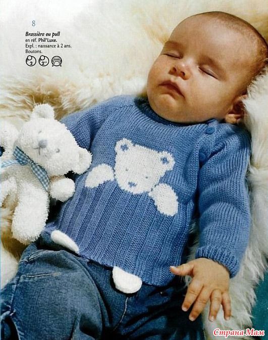 un pull au nounours trop mignon