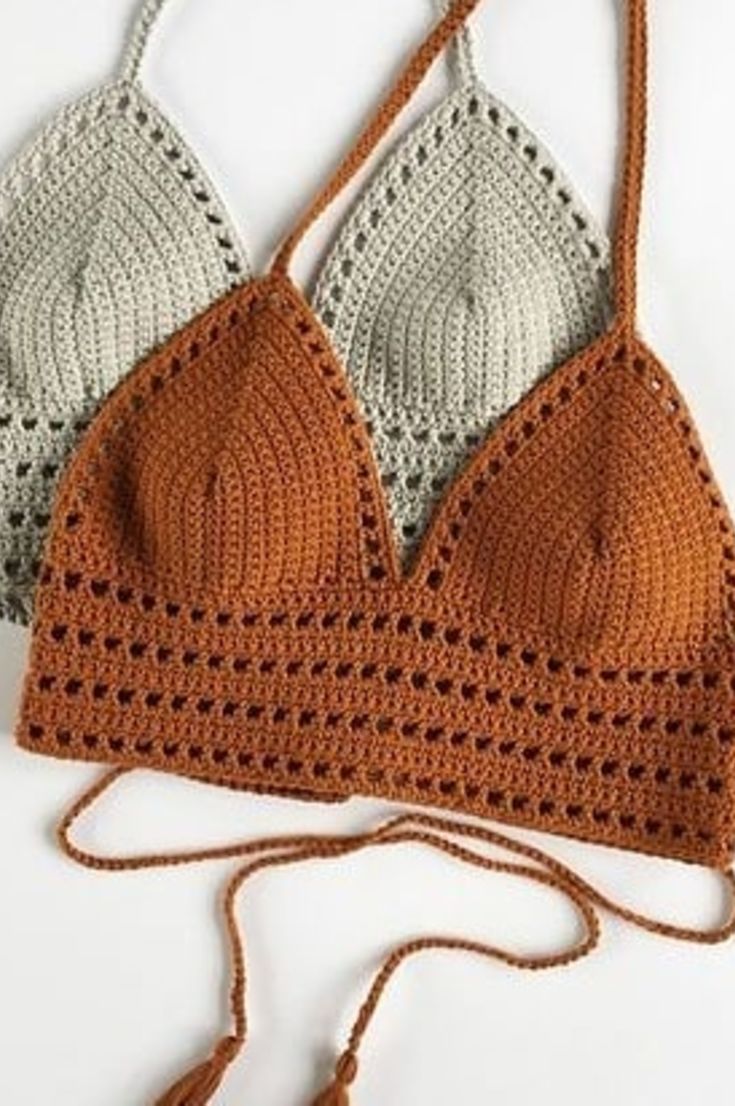 30+ Free Best Simply Cute Crochet Beachwear Swimsuit Top Pattern Ideas New 2020 - Page 15 of 30 - crochetsample. com