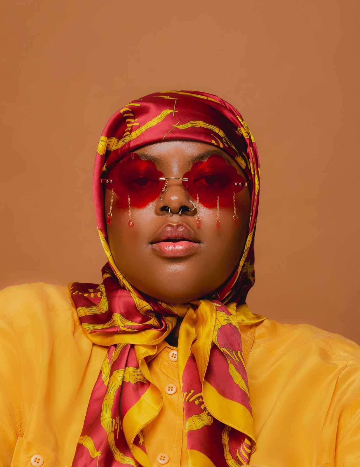 "24 Karat" Silk Scarf