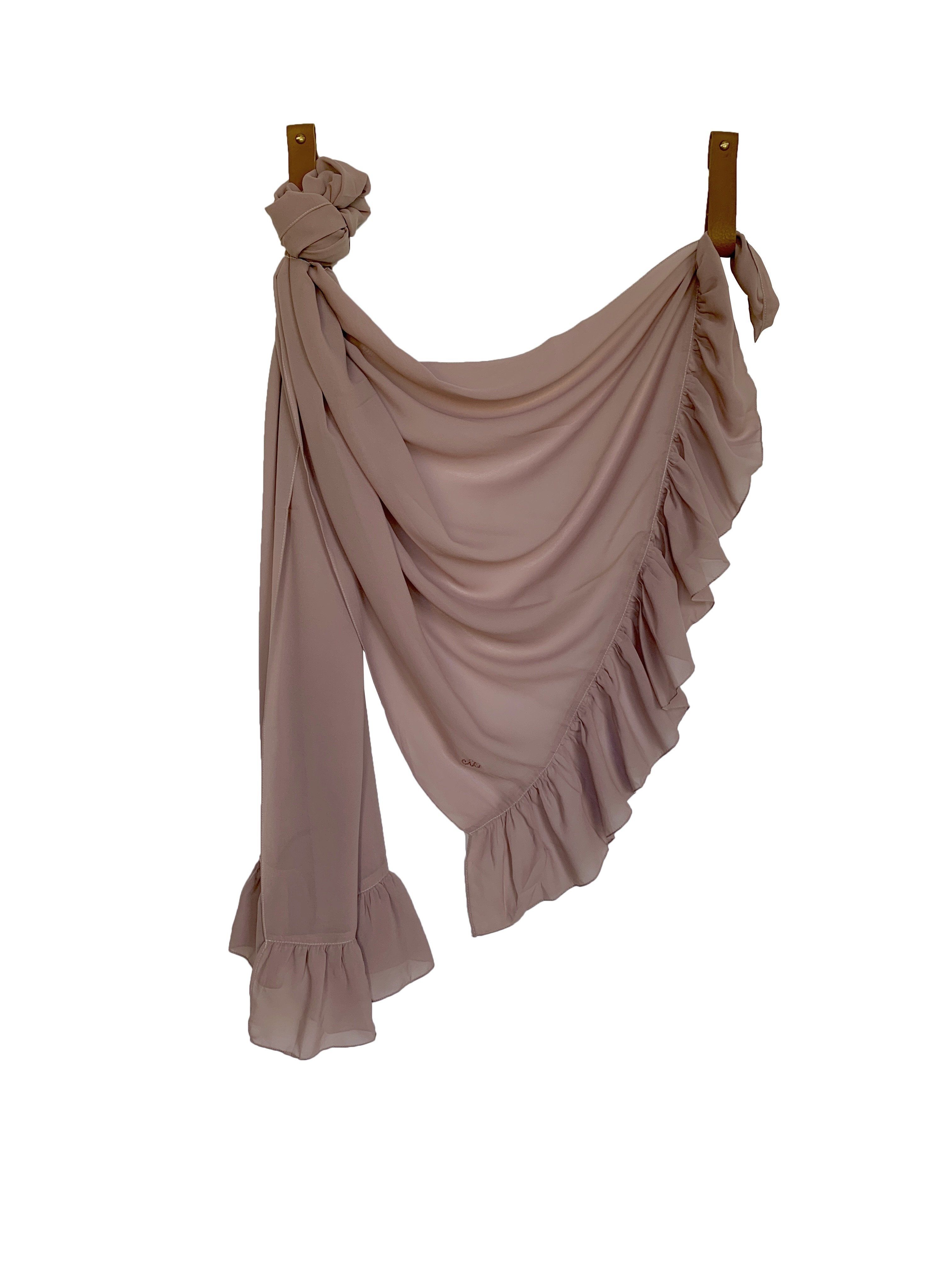 Mauve Ruffle