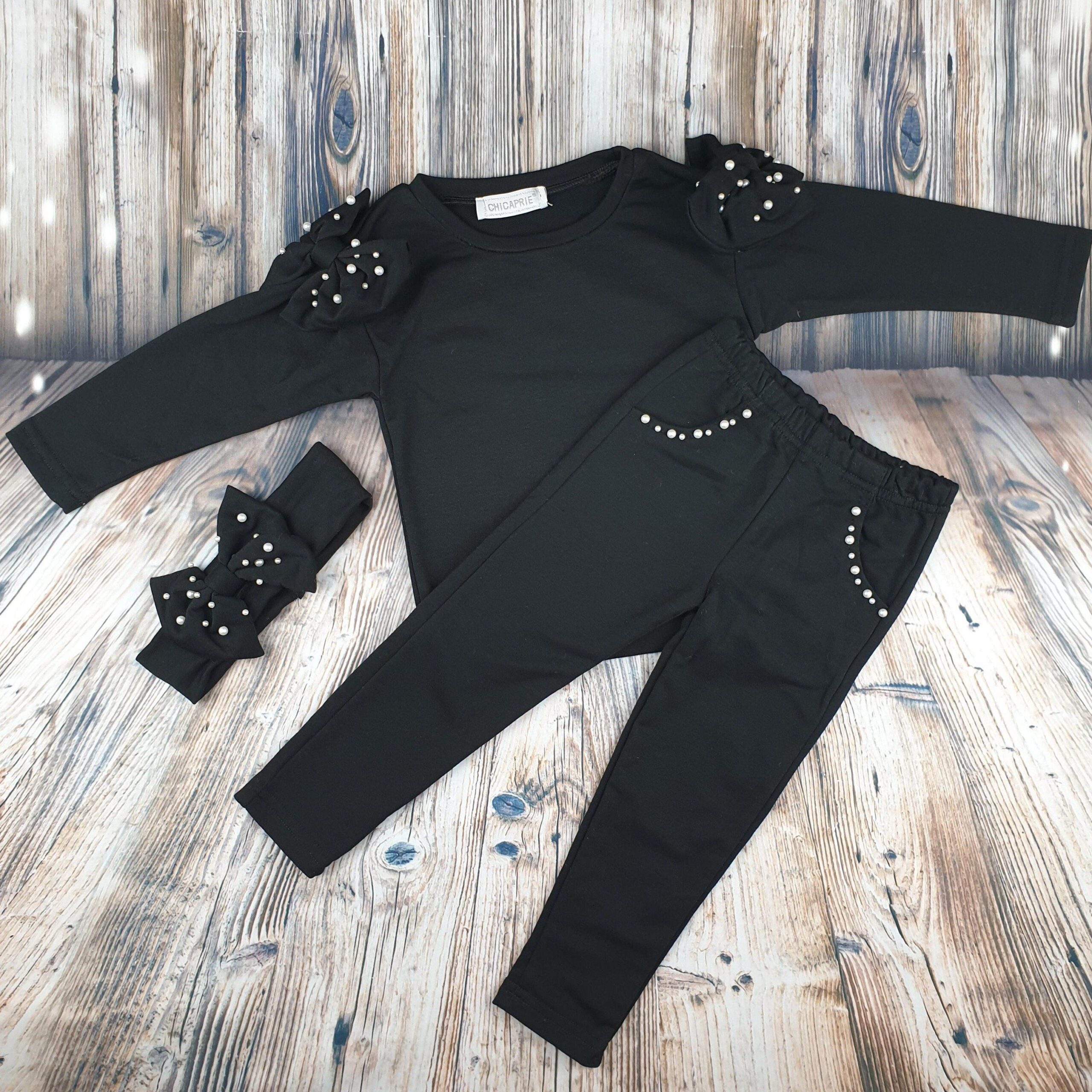 Black, Pink, Red Girls tracksuit - Pink 12 Years