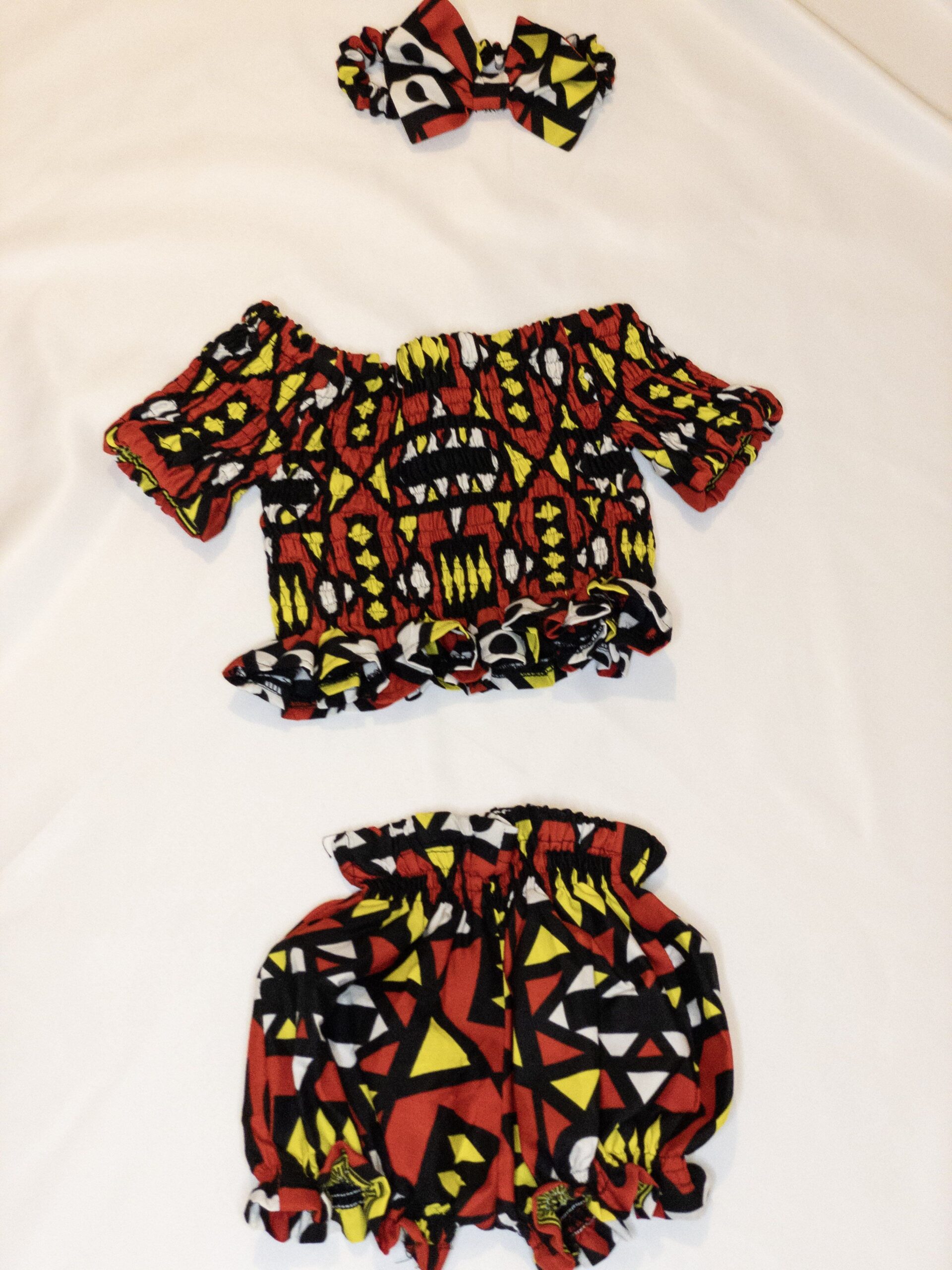 Shamiso Top, Shorts and Headband - 3-4 Years