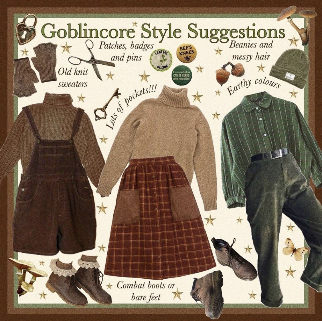 20 Plus Belles Idées Goblincore Aesthetic Outfits Flashmode Tendance