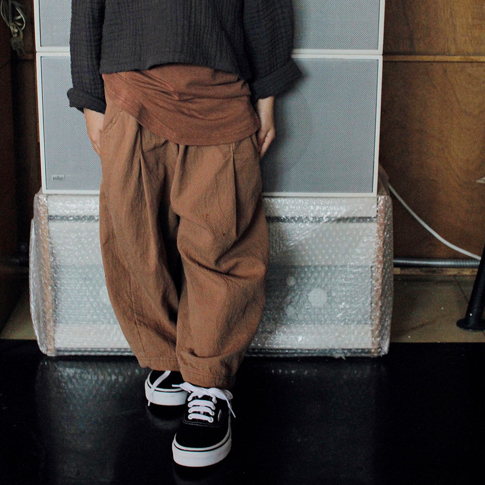 Bien A Bien Oliver Pants (Brown) - 2-3yrs
