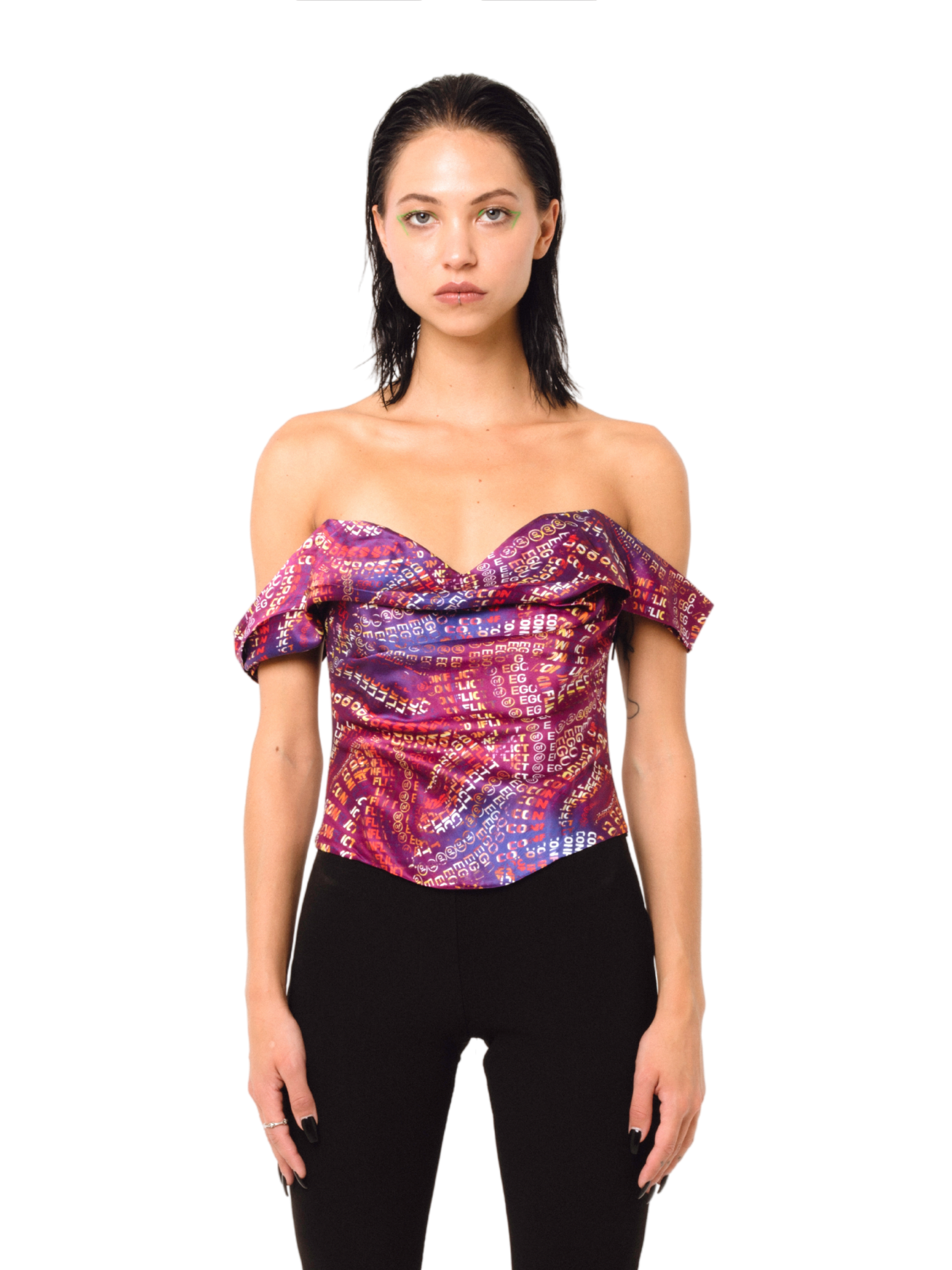 Lara Silk Corset - M (UK)