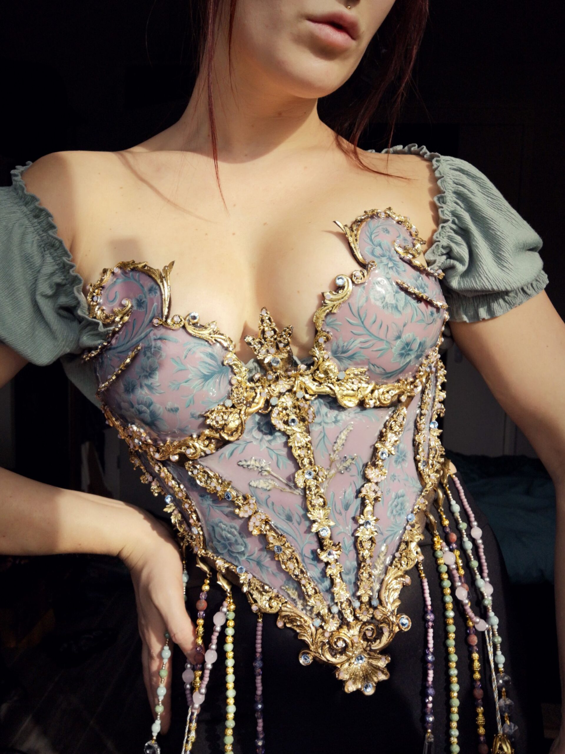 porcelain corset
