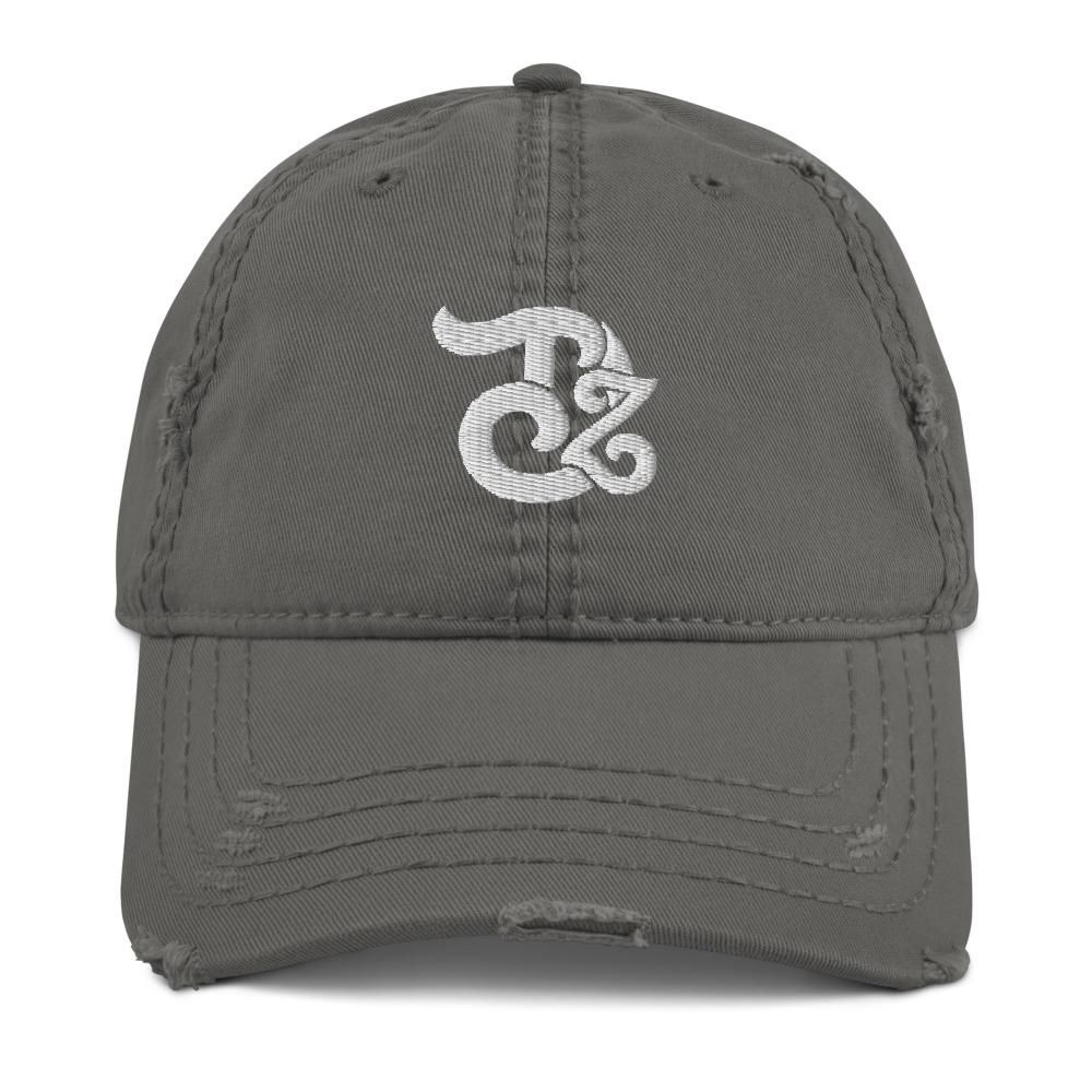 Teedzen Distressed Hat - Charcoal Grey