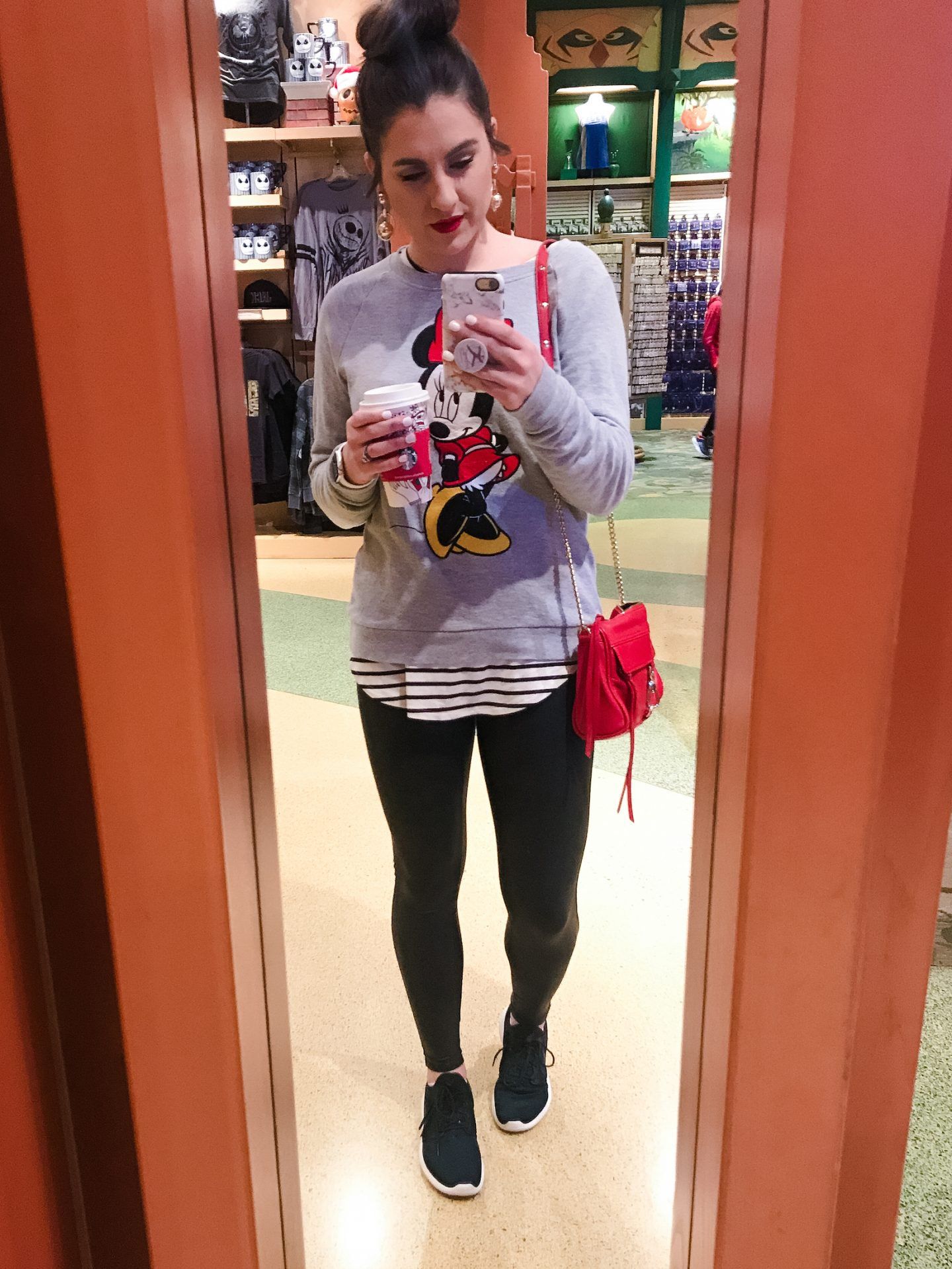 What to wear to Disneyland in January. | Topknots and Pearls
