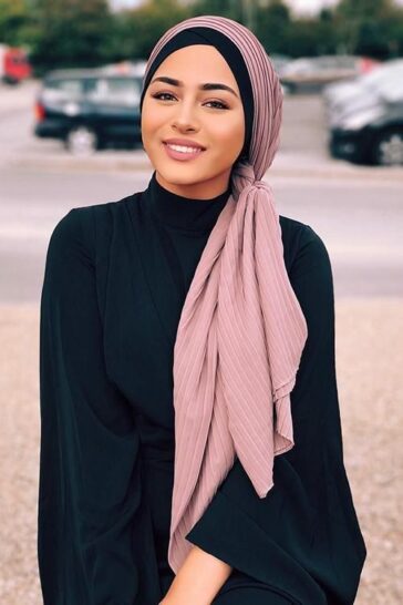 Pleated Chiffon Kerchief - 19