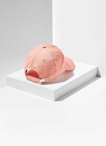 Dad Cap. Peach Red.
